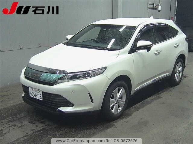 toyota harrier 2018 -TOYOTA 【石川 300ﾒ2408】--Harrier ZSU60W--0142035---TOYOTA 【石川 300ﾒ2408】--Harrier ZSU60W--0142035- image 1