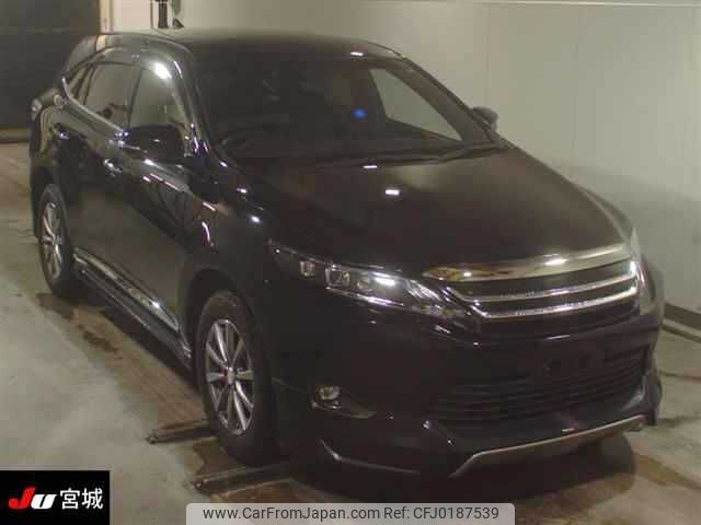 toyota harrier 2016 -TOYOTA--Harrier ZSU65W--0017930---TOYOTA--Harrier ZSU65W--0017930- image 1