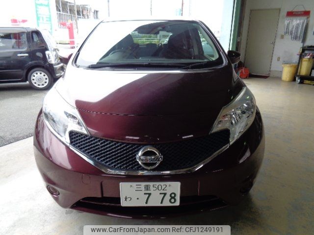 nissan note 2016 -NISSAN 【三重 503ﾅ547】--Note E12--478670---NISSAN 【三重 503ﾅ547】--Note E12--478670- image 1