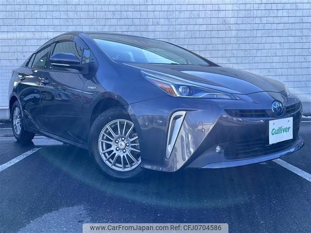 toyota prius 2019 -TOYOTA--Prius DAA-ZVW55--ZVW55-8070381---TOYOTA--Prius DAA-ZVW55--ZVW55-8070381- image 1