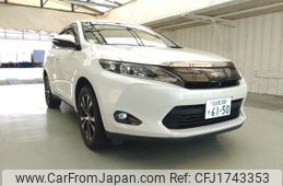 toyota harrier 2016 CFJ1743353