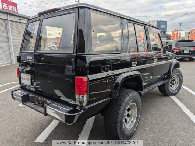 toyota land-cruiser-prado 1993 -TOYOTA 【札幌 100ｿ1721】--Land Cruiser Prado KZJ78W--0009096---TOYOTA 【札幌 100ｿ1721】--Land Cruiser Prado KZJ78W--0009096- image 2