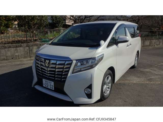 toyota alphard 2016 -TOYOTA 【豊田 300ﾜ2232】--Alphard DBA-AGH30W--AGH30-0076591---TOYOTA 【豊田 300ﾜ2232】--Alphard DBA-AGH30W--AGH30-0076591- image 1