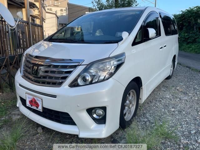 toyota alphard 2013 -TOYOTA--Alphard DBA-ANH25W--ANH25-8049556---TOYOTA--Alphard DBA-ANH25W--ANH25-8049556- image 1