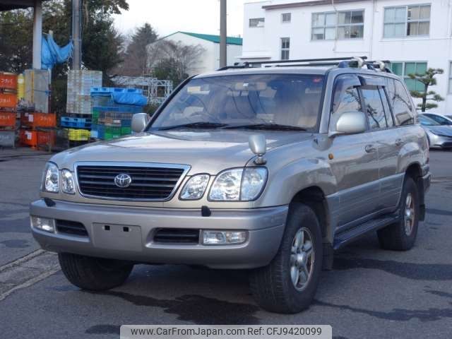 toyota land-cruiser-wagon 1999 -TOYOTA--Land Cruiser Wagon GF-UZJ100W--UZJ100-0049830---TOYOTA--Land Cruiser Wagon GF-UZJ100W--UZJ100-0049830- image 1