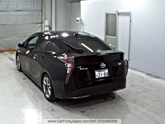 toyota prius 2017 -TOYOTA 【福岡 302は2184】--Prius ZVW50-6081933---TOYOTA 【福岡 302は2184】--Prius ZVW50-6081933- image 2