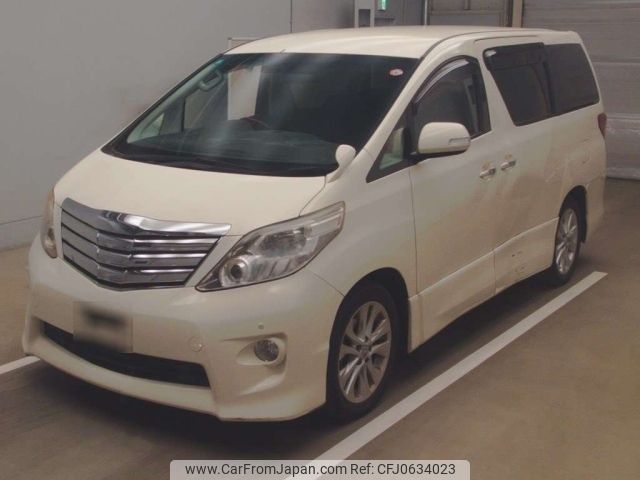 toyota alphard 2010 -TOYOTA--Alphard ANH20W-8107317---TOYOTA--Alphard ANH20W-8107317- image 1