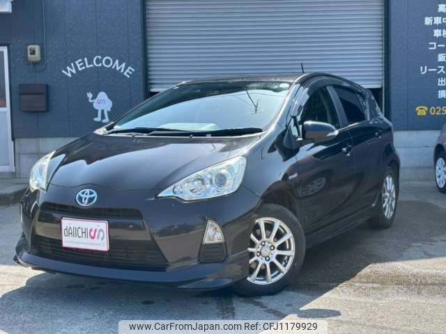 toyota aqua 2013 -TOYOTA 【新潟 502ｾ 589】--AQUA DAA-NHP10--NHP10-6195918---TOYOTA 【新潟 502ｾ 589】--AQUA DAA-NHP10--NHP10-6195918- image 2