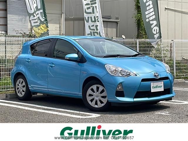toyota aqua 2014 -TOYOTA--AQUA DAA-NHP10--NHP10-2355075---TOYOTA--AQUA DAA-NHP10--NHP10-2355075- image 1