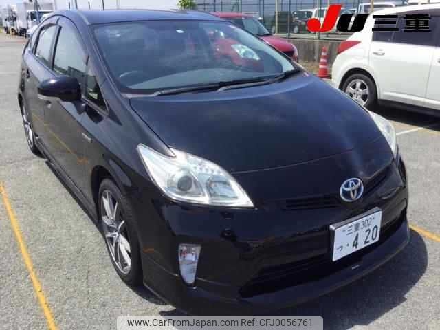 toyota prius 2012 -TOYOTA 【三重 302ﾂ420】--Prius ZVW30--1517588---TOYOTA 【三重 302ﾂ420】--Prius ZVW30--1517588- image 1