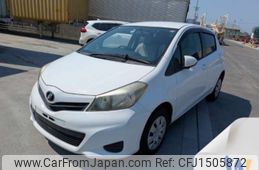 toyota vitz 2012 CFJ1505872