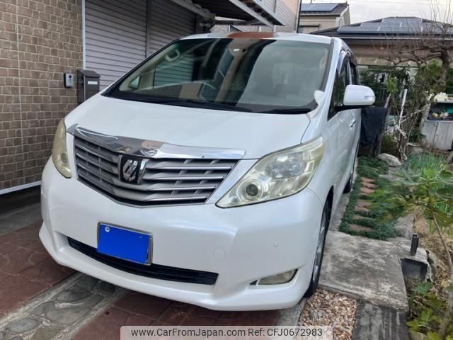 toyota alphard 2008 -TOYOTA--Alphard DBA-ANH20W--ANH20-8005189---TOYOTA--Alphard DBA-ANH20W--ANH20-8005189- image 1