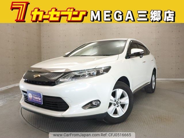 toyota harrier 2017 -TOYOTA--Harrier DBA-ZSU60W--ZSU60-0106126---TOYOTA--Harrier DBA-ZSU60W--ZSU60-0106126- image 1