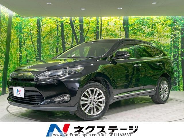 toyota harrier 2014 -TOYOTA--Harrier DBA-ZSU65W--ZSU65-0009121---TOYOTA--Harrier DBA-ZSU65W--ZSU65-0009121- image 1