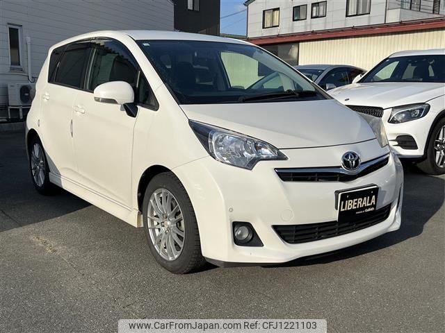 toyota ractis 2011 -TOYOTA--Ractis DBA-NCP120--NCP120-2022032---TOYOTA--Ractis DBA-NCP120--NCP120-2022032- image 1
