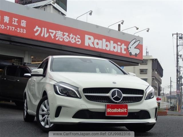 mercedes-benz a-class 2018 -MERCEDES-BENZ--Benz A Class DBA-176042--WDD1760422J746734---MERCEDES-BENZ--Benz A Class DBA-176042--WDD1760422J746734- image 1