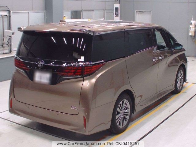 toyota alphard 2024 -TOYOTA 【名古屋 31Kま9999】--Alphard AAHH45W-0015523---TOYOTA 【名古屋 31Kま9999】--Alphard AAHH45W-0015523- image 2