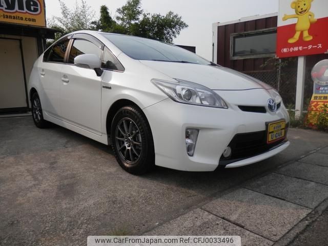 toyota prius 2012 -TOYOTA 【宮城 303ﾃ7213】--Prius ZVW30--1512317---TOYOTA 【宮城 303ﾃ7213】--Prius ZVW30--1512317- image 1