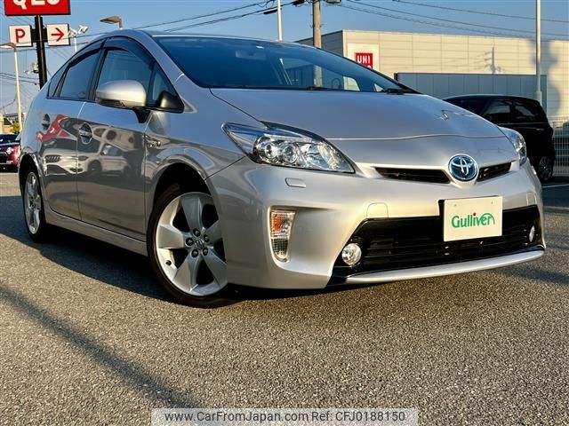 toyota prius 2014 -TOYOTA--Prius DAA-ZVW30--ZVW30-5738038---TOYOTA--Prius DAA-ZVW30--ZVW30-5738038- image 1