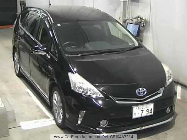 toyota prius-α 2013 -TOYOTA 【松本 301ﾅ794】--Prius α ZVW41W--3240826---TOYOTA 【松本 301ﾅ794】--Prius α ZVW41W--3240826- image 1