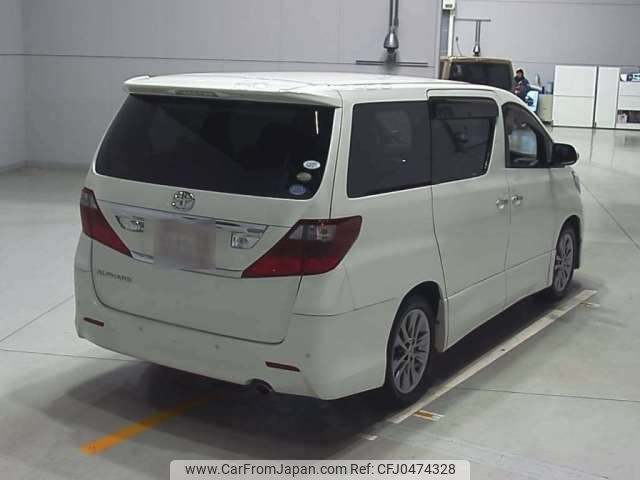 toyota alphard 2010 -TOYOTA--Alphard DBA-ANH20W--ANH20-8123468---TOYOTA--Alphard DBA-ANH20W--ANH20-8123468- image 2