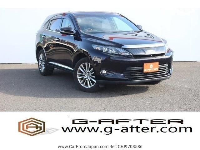 toyota harrier 2016 -TOYOTA--Harrier DBA-ZSU60W--ZSU60-0086766---TOYOTA--Harrier DBA-ZSU60W--ZSU60-0086766- image 1