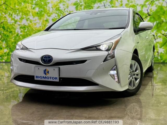 toyota prius 2018 quick_quick_DAA-ZVW50_ZVW50-6112027 image 1