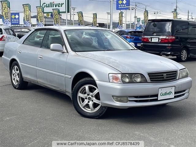 toyota chaser 1996 -TOYOTA--Chaser E-JZX105--JZX105-0001065---TOYOTA--Chaser E-JZX105--JZX105-0001065- image 1
