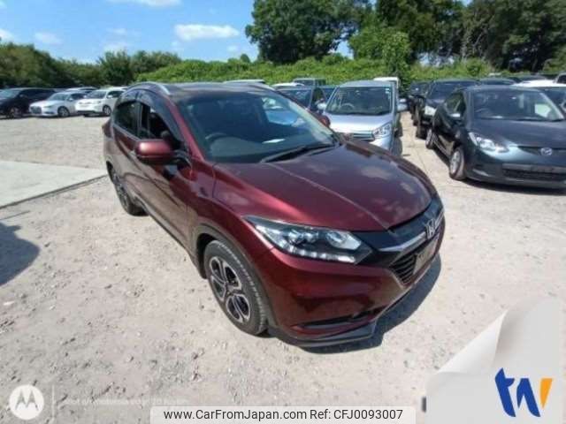 honda vezel 2014 -HONDA--VEZEL DBA-RU1--RU1-1008391---HONDA--VEZEL DBA-RU1--RU1-1008391- image 1