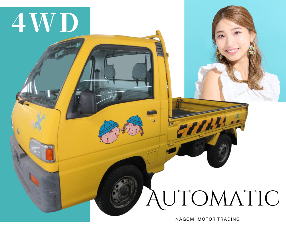 1994 Subaru Sambar KS4 Kei Truck Mini 660cc 53000km 5sp AWD