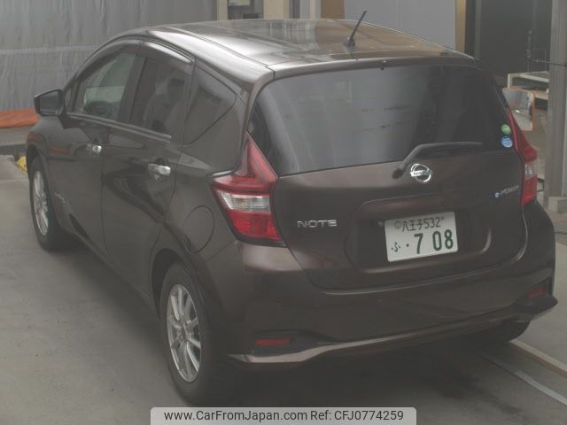 nissan note 2019 -NISSAN 【八王子 532ﾌ708】--Note HE12-273506---NISSAN 【八王子 532ﾌ708】--Note HE12-273506- image 2