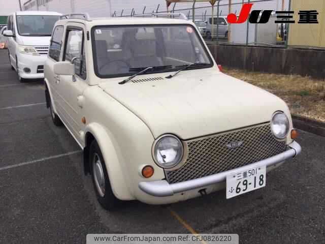 nissan pao 1989 -NISSAN 【三重 501ﾌ6918】--Pao PK10--101368---NISSAN 【三重 501ﾌ6918】--Pao PK10--101368- image 1