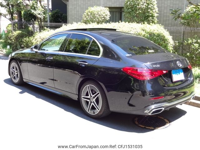 mercedes-benz c-class 2022 CFJ1531035 image 2