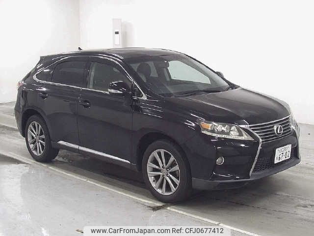 lexus rx 2013 -LEXUS 【山口 301ﾈ6702】--Lexus RX GGL10W-2417307---LEXUS 【山口 301ﾈ6702】--Lexus RX GGL10W-2417307- image 1