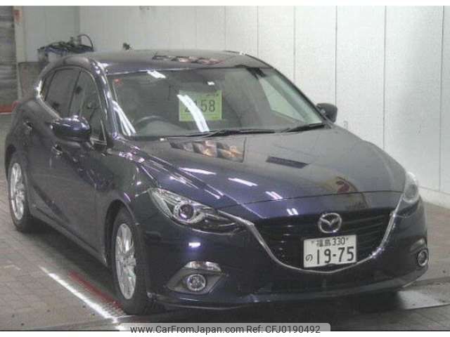 mazda axela 2014 -MAZDA 【福島 330ﾉ1975】--Axela DBA-BM5FS--BM5FS-103185---MAZDA 【福島 330ﾉ1975】--Axela DBA-BM5FS--BM5FS-103185- image 1