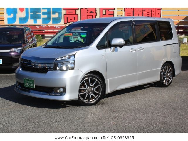 toyota voxy 2013 -TOYOTA--Voxy DBA-ZRR70W--ZRR70-0588592---TOYOTA--Voxy DBA-ZRR70W--ZRR70-0588592- image 1