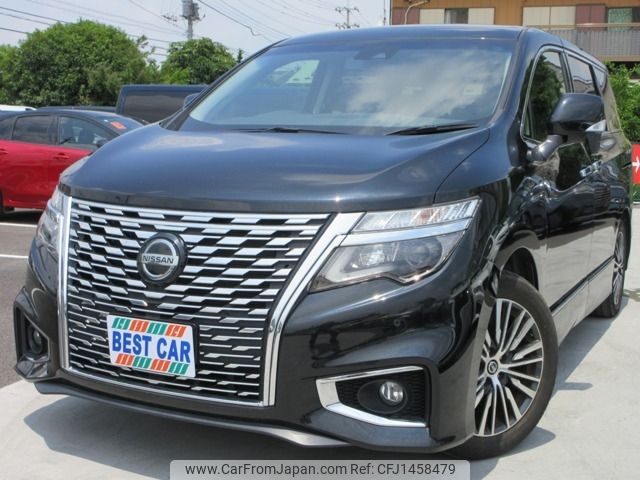 nissan elgrand 2022 -NISSAN--Elgrand 5BA-TE52--TE52-149542---NISSAN--Elgrand 5BA-TE52--TE52-149542- image 1