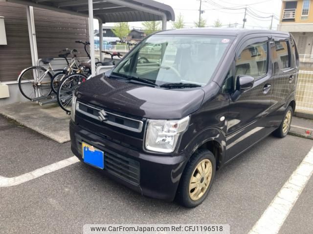 suzuki wagon-r 2018 -SUZUKI--Wagon R DBA-MH35S--MH35S-124400---SUZUKI--Wagon R DBA-MH35S--MH35S-124400- image 1