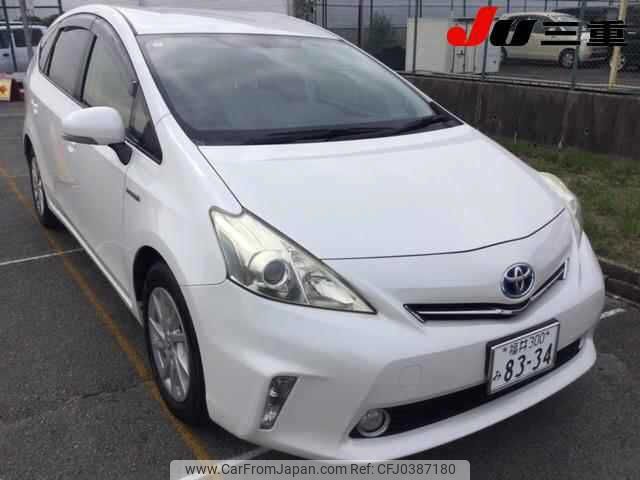 toyota prius-α 2012 -TOYOTA 【福井 300ﾐ8334】--Prius α ZVW41W-3184272---TOYOTA 【福井 300ﾐ8334】--Prius α ZVW41W-3184272- image 1