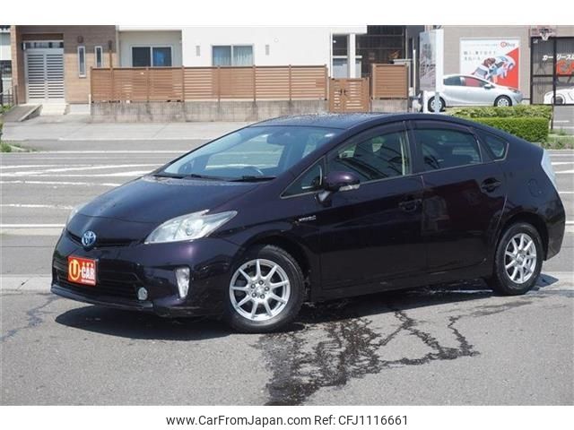 toyota prius 2012 -TOYOTA--Prius ZVW30--5511231---TOYOTA--Prius ZVW30--5511231- image 1