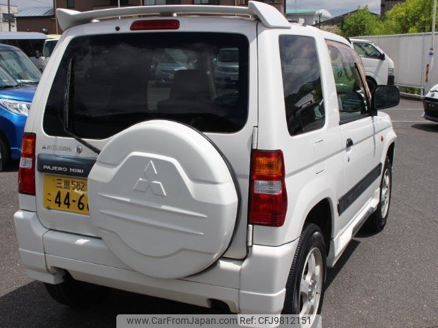 mitsubishi pajero-mini 1999 -MITSUBISHI 【三重 582ｺ4468】--Pajero mini H58A--0022248---MITSUBISHI 【三重 582ｺ4468】--Pajero mini H58A--0022248- image 2