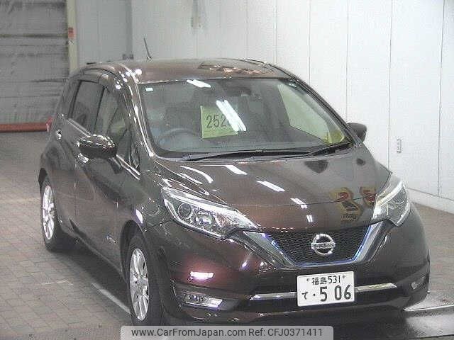 nissan note 2017 -NISSAN 【福島 531ﾃ506】--Note HE12--067659---NISSAN 【福島 531ﾃ506】--Note HE12--067659- image 1