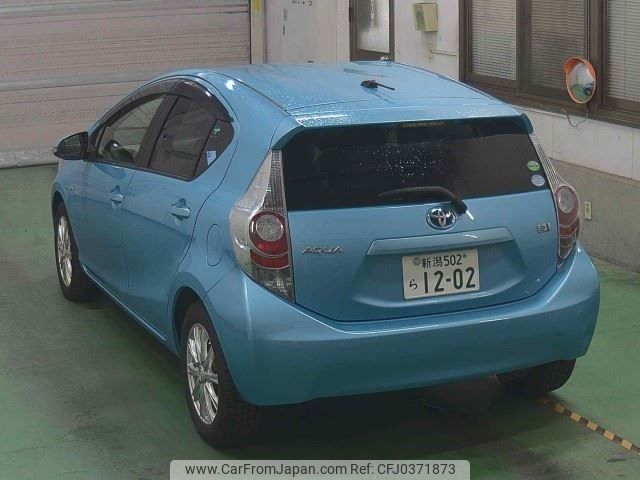 toyota aqua 2012 -TOYOTA 【新潟 502ﾗ1202】--AQUA NHP10--2041899---TOYOTA 【新潟 502ﾗ1202】--AQUA NHP10--2041899- image 2