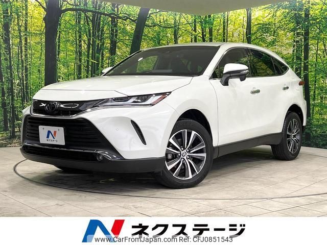 toyota harrier 2021 quick_quick_MXUA80_MXUA80-0033700 image 1