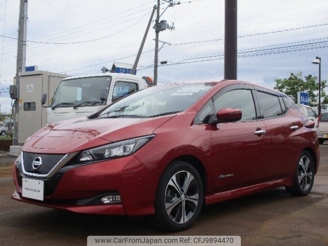 nissan leaf 2018 -NISSAN 【長岡 300ﾒ8641】--Leaf ZE1--013590---NISSAN 【長岡 300ﾒ8641】--Leaf ZE1--013590- image 1