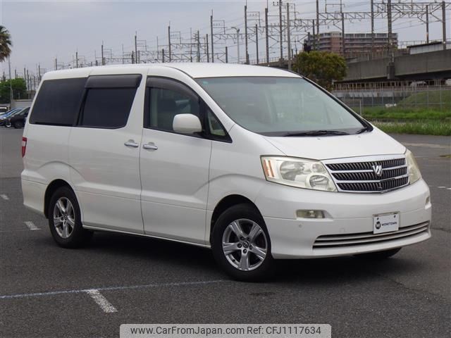 toyota alphard 2004 -TOYOTA--Alphard TA-MNH10W--MNH10-0061411---TOYOTA--Alphard TA-MNH10W--MNH10-0061411- image 1
