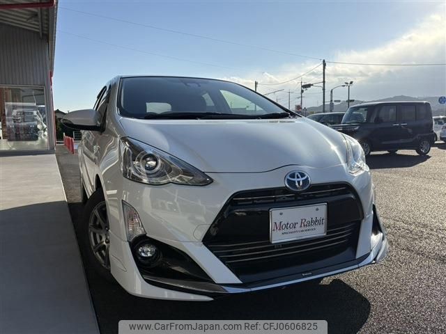 toyota aqua 2017 -TOYOTA--AQUA DAA-NHP10--NHP10-6600846---TOYOTA--AQUA DAA-NHP10--NHP10-6600846- image 1