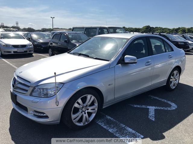 mercedes-benz c-class 2011 -MERCEDES-BENZ--Benz C Class DBA-204048--WDD2040482A511616---MERCEDES-BENZ--Benz C Class DBA-204048--WDD2040482A511616- image 1