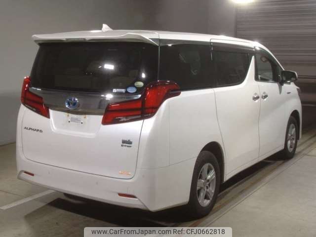 toyota alphard 2020 -TOYOTA 【徳島 332ﾊ2007】--Alphard 6AA-AYH30W--AYH30W-0110204---TOYOTA 【徳島 332ﾊ2007】--Alphard 6AA-AYH30W--AYH30W-0110204- image 2