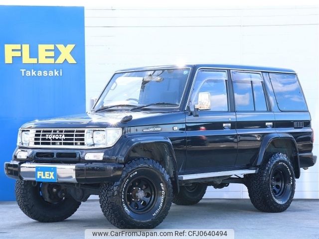 toyota land-cruiser-prado 1993 -TOYOTA--Land Cruiser Prado Y-KZJ78W--KZJ78-0005975---TOYOTA--Land Cruiser Prado Y-KZJ78W--KZJ78-0005975- image 1